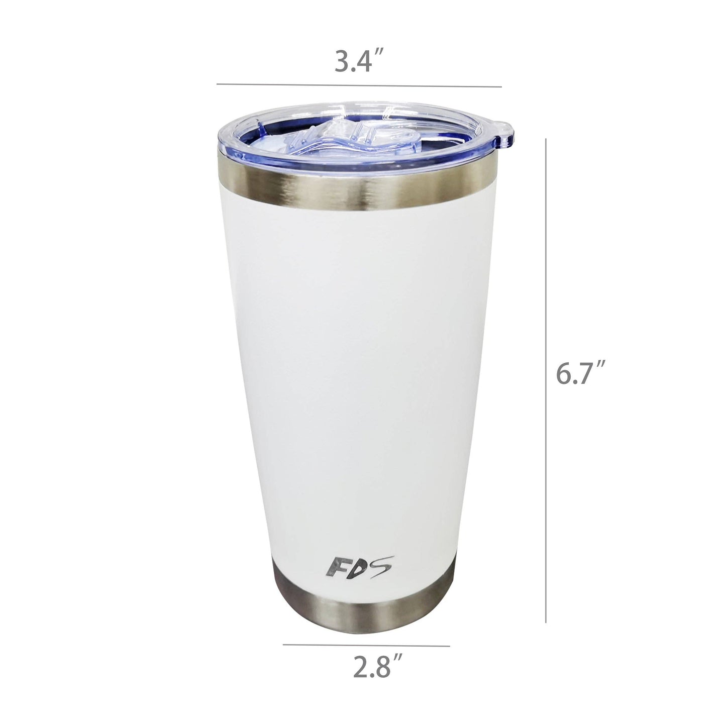 (Copy) 18oz StainlessSteel Vacuum Insulated Water Coffee Tumbler Cup Thermos Spillproof 15782