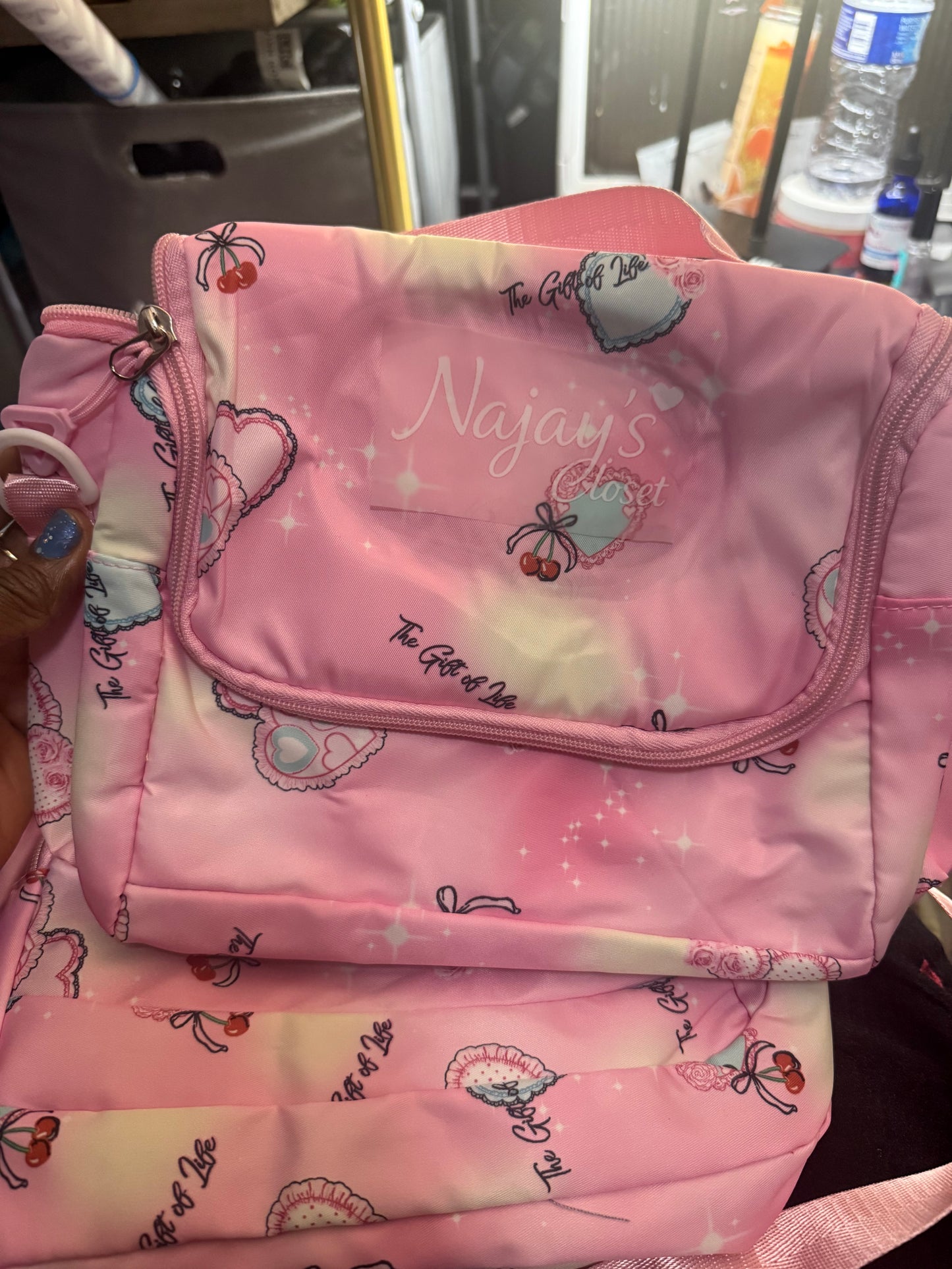 Najayscloset Bookbag n lunch bag combo