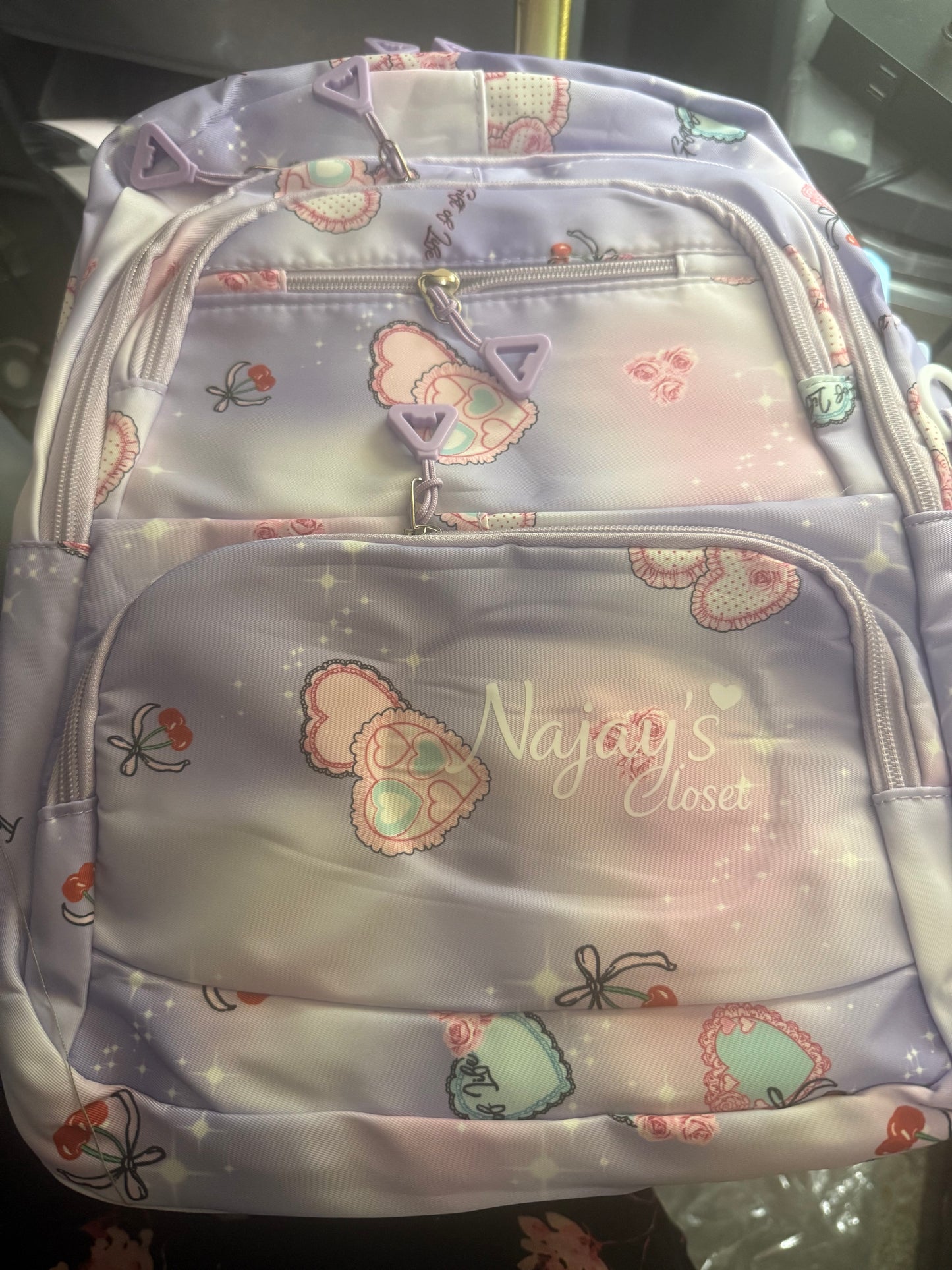 Najayscloset Bookbag n lunch bag combo