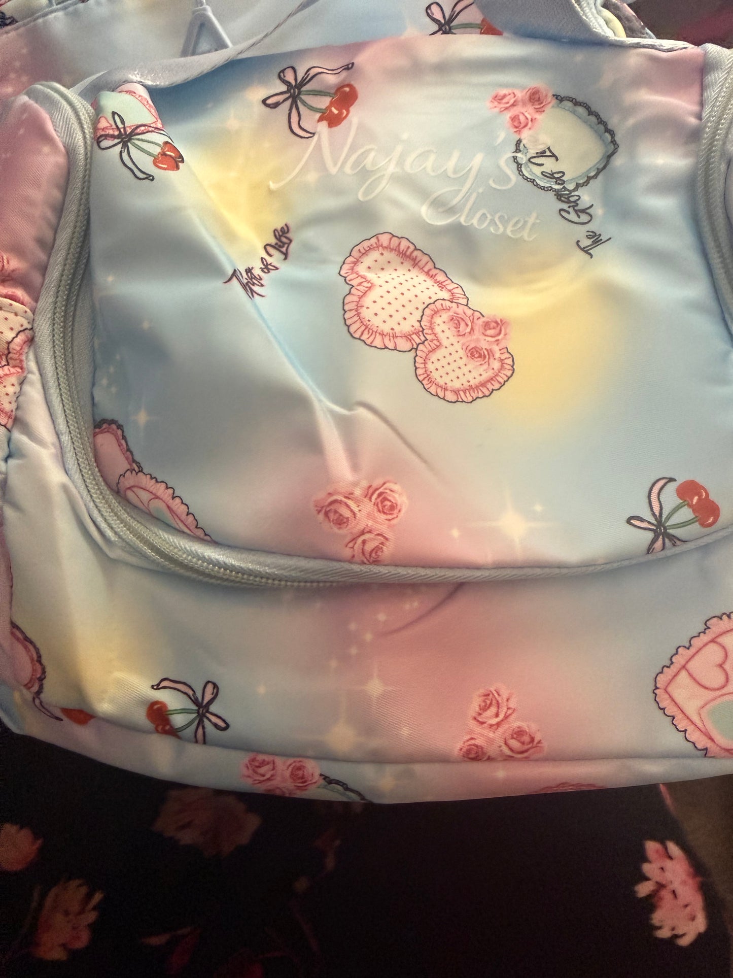 Najayscloset Bookbag n lunch bag combo