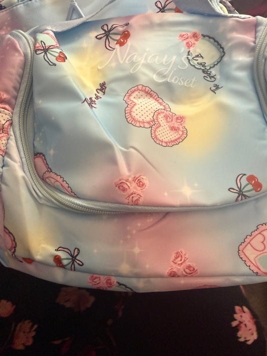 Najayscloset Bookbag n lunch bag combo