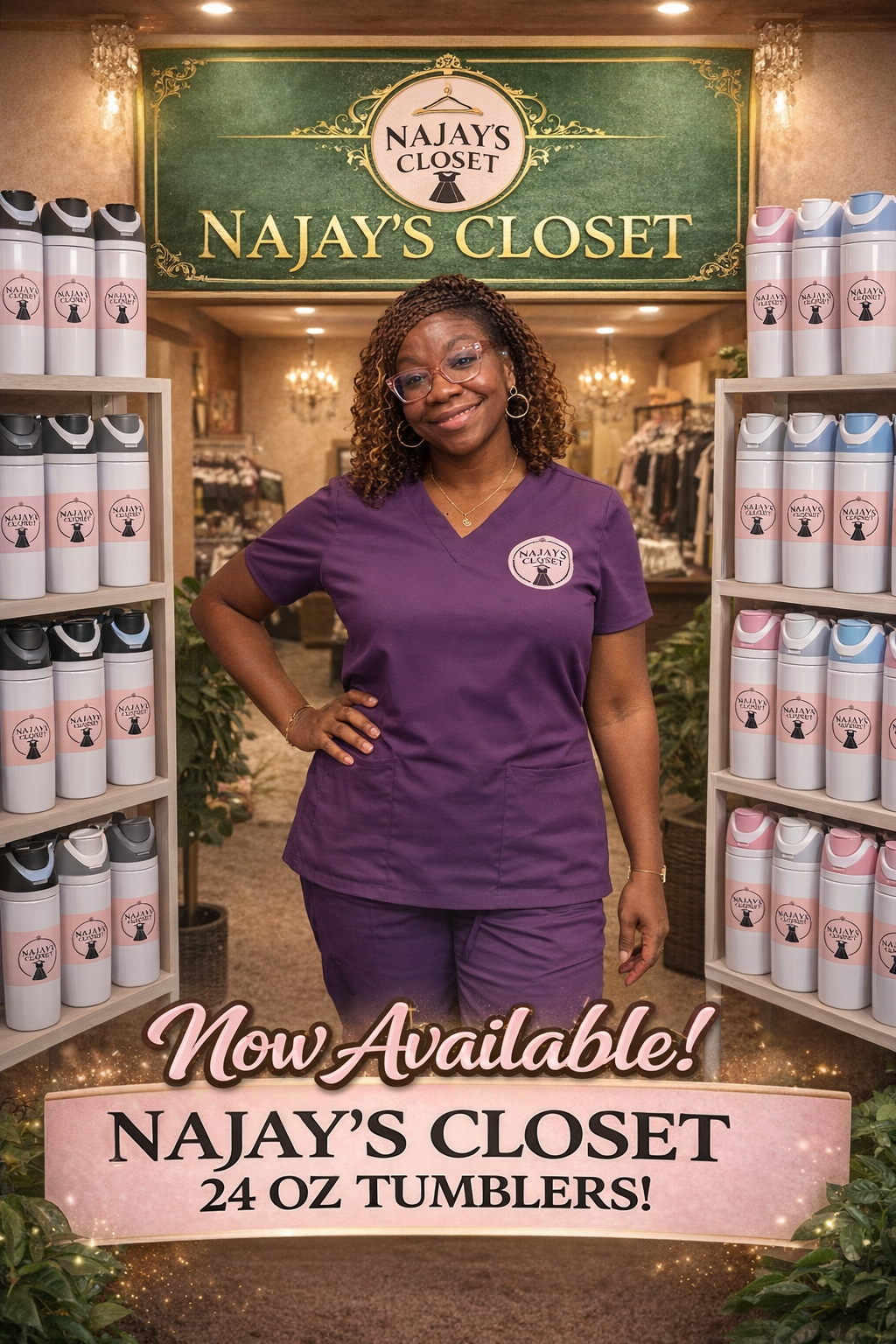 najayscloset 32 oz tumbler